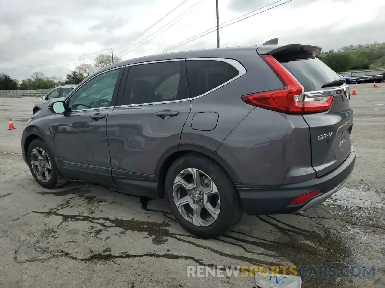 2 Photograph of a damaged car 2HKRW1H88KH509359 HONDA CRV 2019