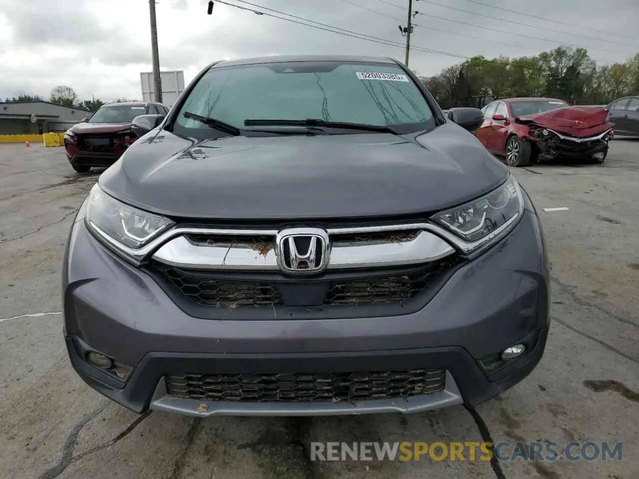 5 Photograph of a damaged car 2HKRW1H88KH509359 HONDA CRV 2019
