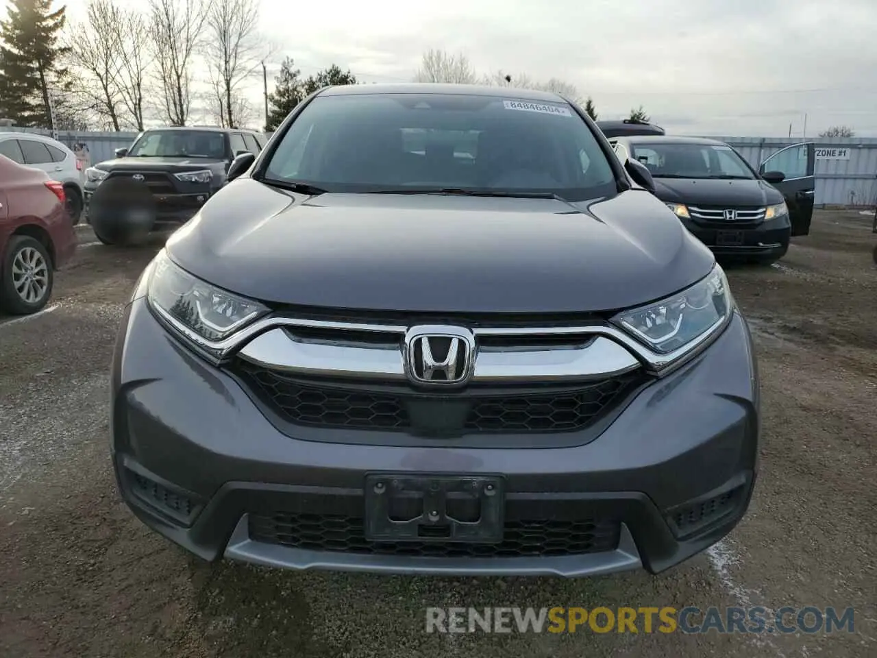 5 Photograph of a damaged car 2HKRW2H22KH135199 HONDA CRV 2019