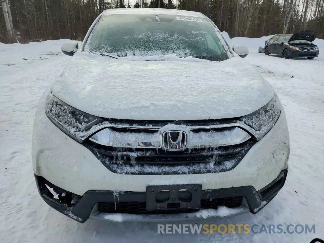 5 Photograph of a damaged car 2HKRW2H23KH123921 HONDA CRV 2019
