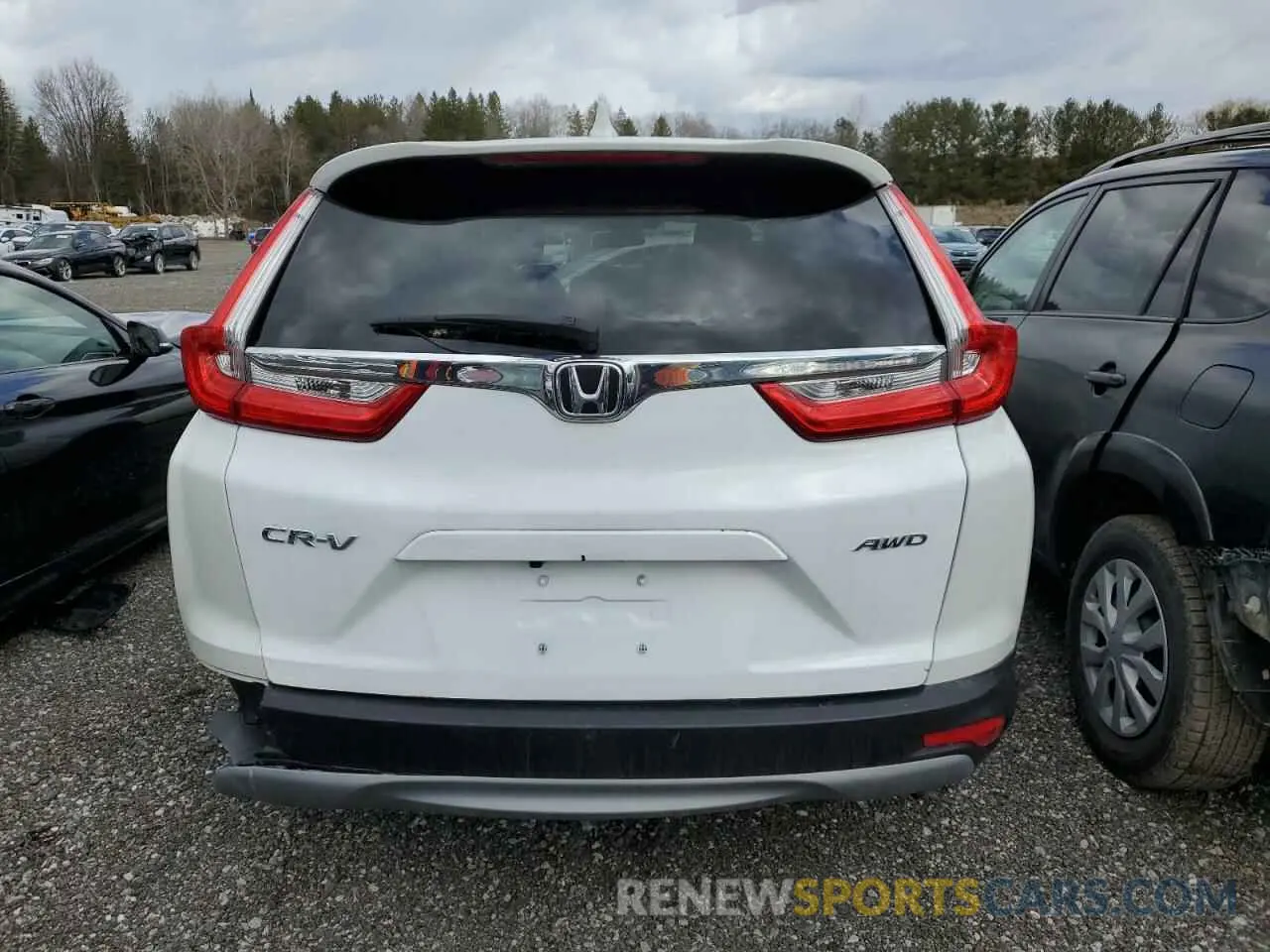 6 Photograph of a damaged car 2HKRW2H23KH123921 HONDA CRV 2019