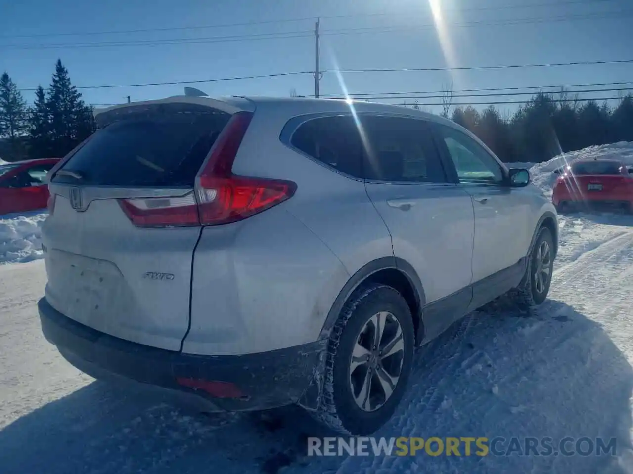 4 Photograph of a damaged car 2HKRW2H27KH119015 HONDA CRV 2019