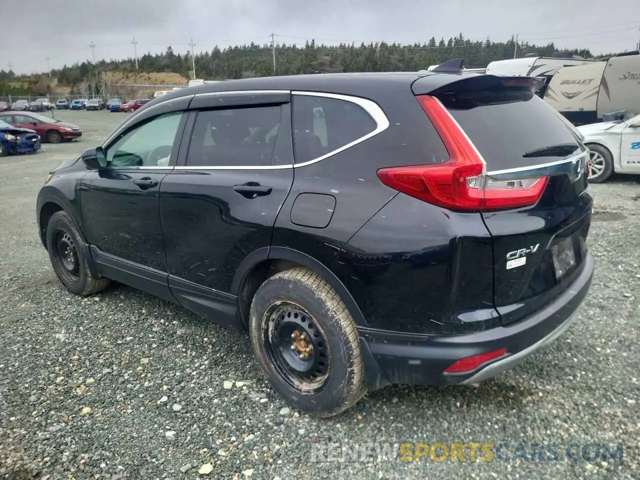 2 Photograph of a damaged car 2HKRW2H50KH142324 HONDA CRV 2019