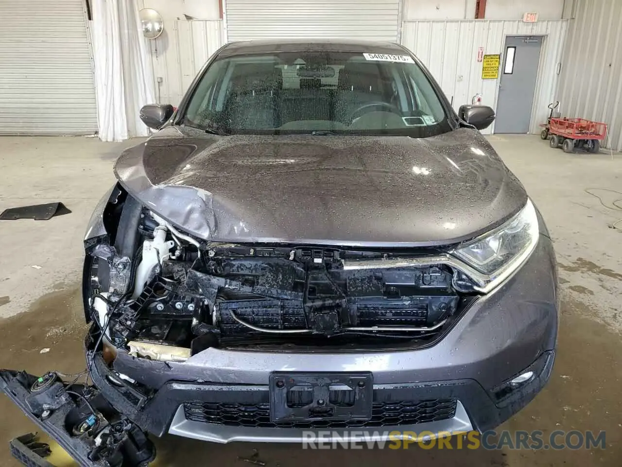 5 Photograph of a damaged car 2HKRW2H50KH630477 HONDA CRV 2019