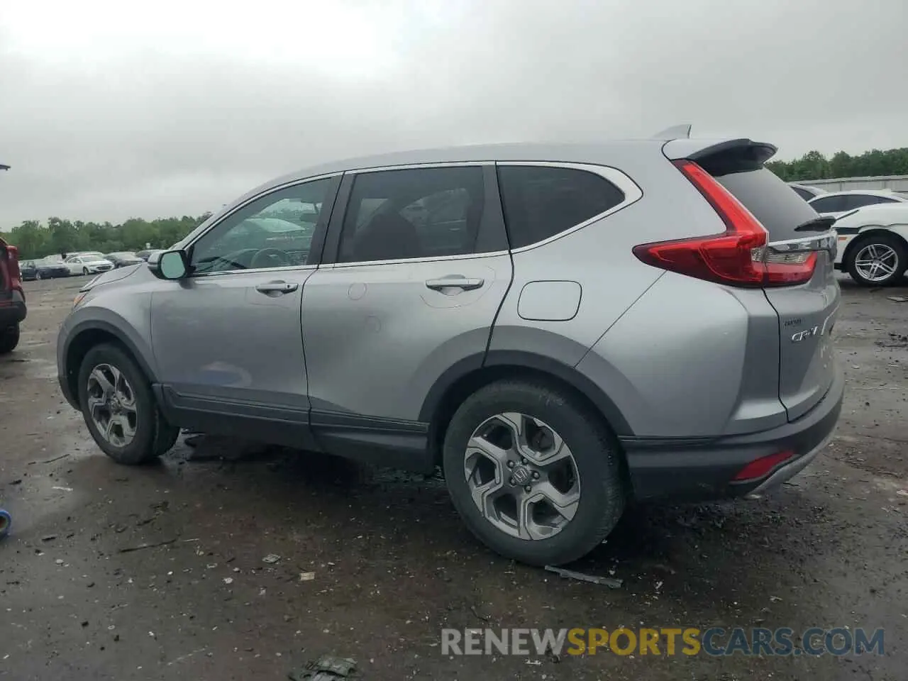 2 Photograph of a damaged car 2HKRW2H51KH609282 HONDA CRV 2019