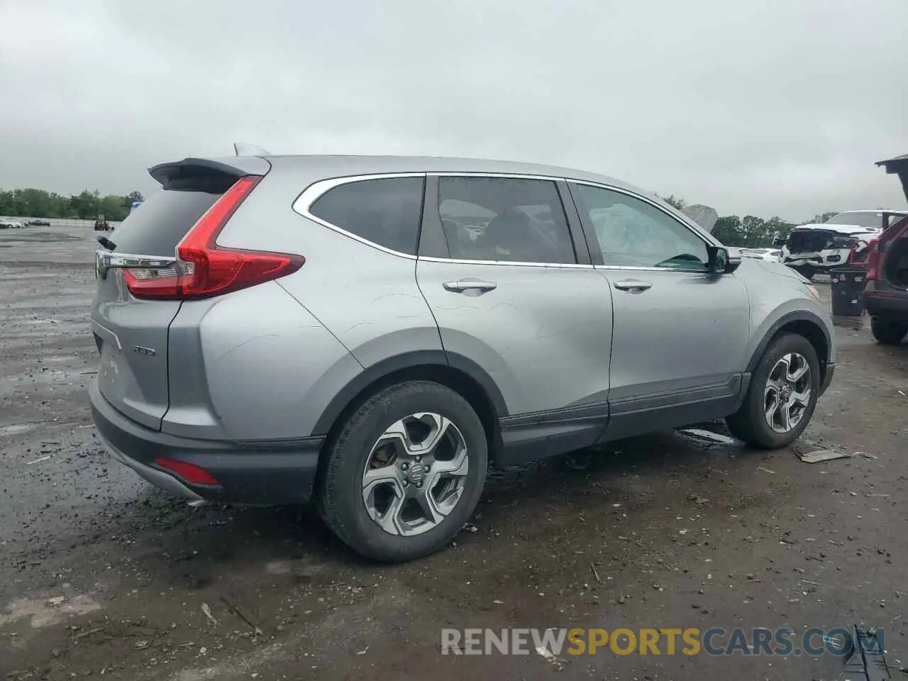 3 Photograph of a damaged car 2HKRW2H51KH609282 HONDA CRV 2019