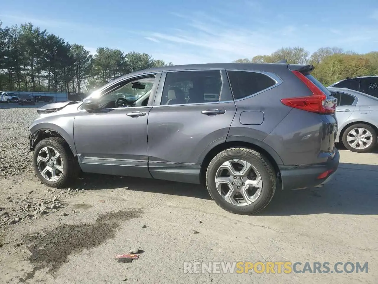 2 Photograph of a damaged car 2HKRW2H51KH626714 HONDA CRV 2019