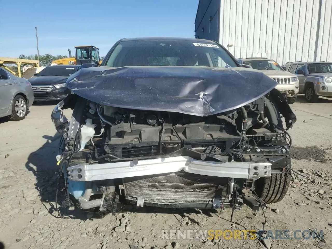 5 Photograph of a damaged car 2HKRW2H51KH626714 HONDA CRV 2019