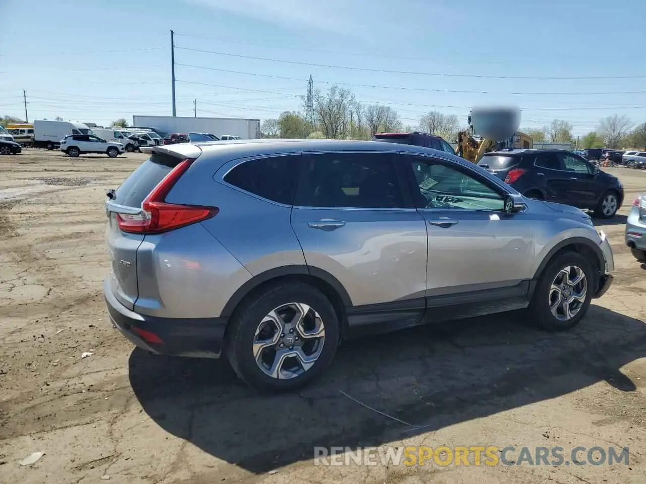 4 Photograph of a damaged car 2HKRW2H52KH645739 HONDA CRV 2019
