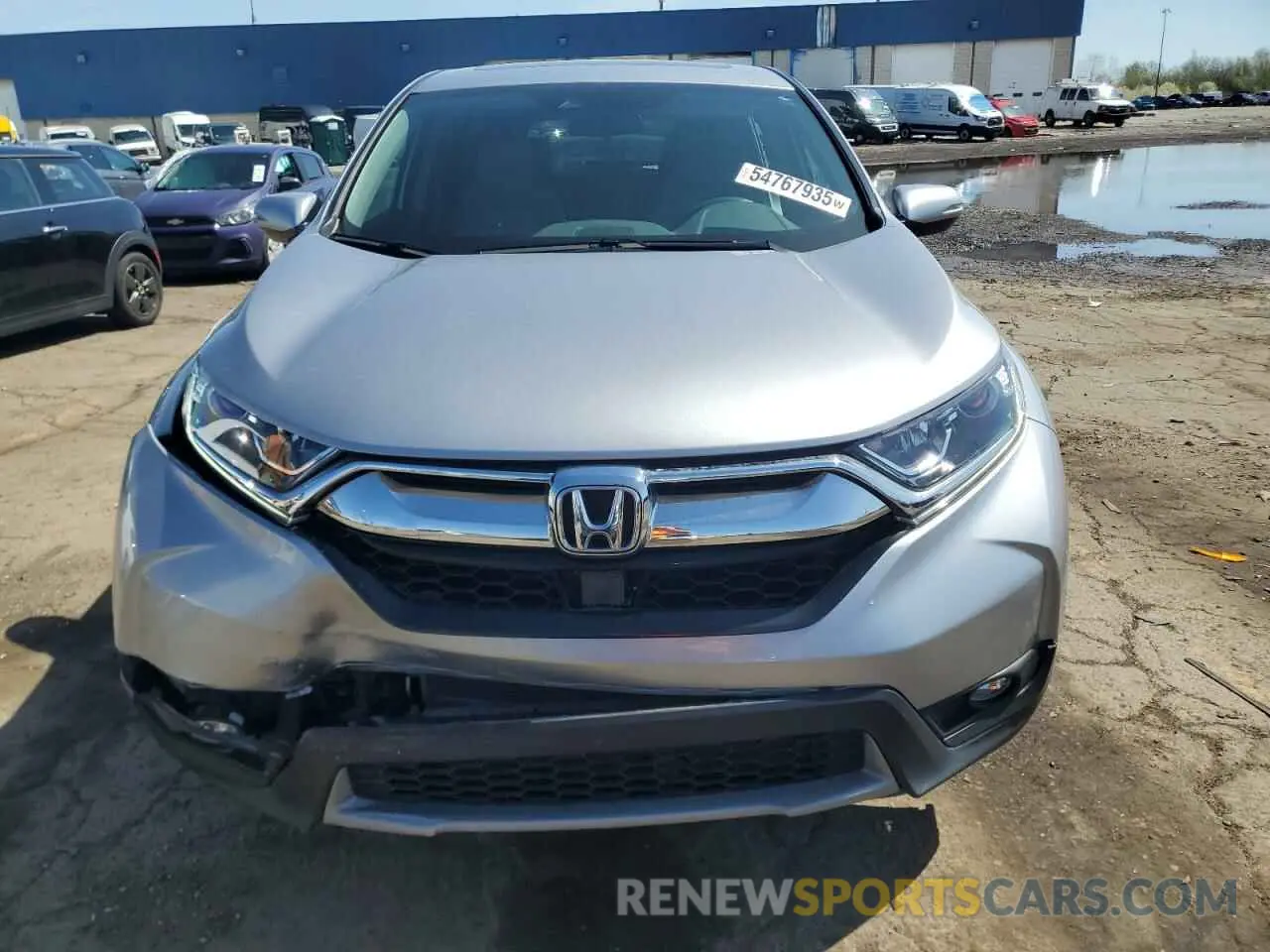 6 Photograph of a damaged car 2HKRW2H52KH645739 HONDA CRV 2019