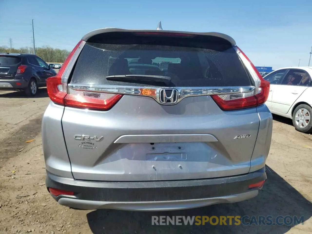 7 Photograph of a damaged car 2HKRW2H52KH645739 HONDA CRV 2019