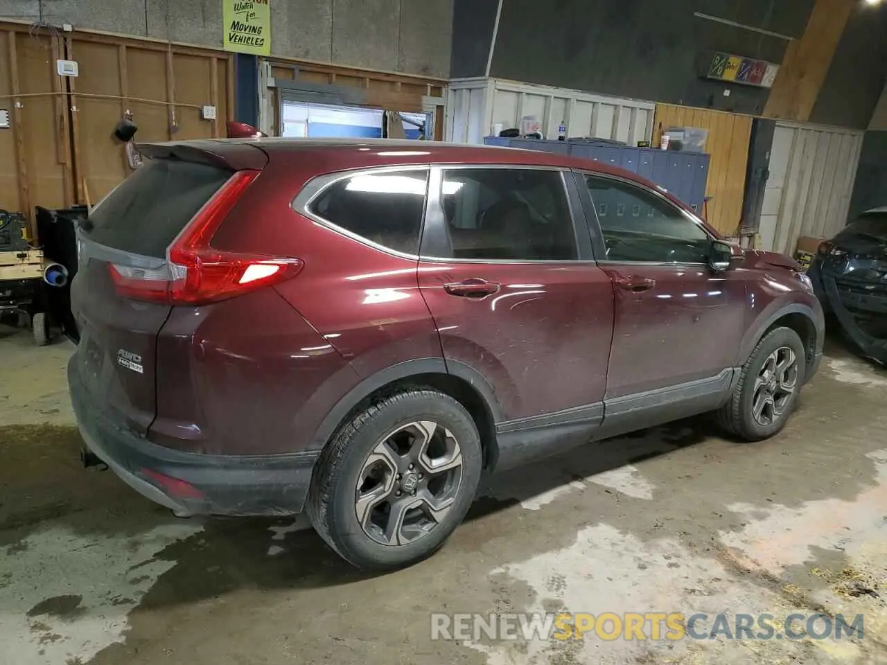 3 Photograph of a damaged car 2HKRW2H52KH655333 HONDA CRV 2019