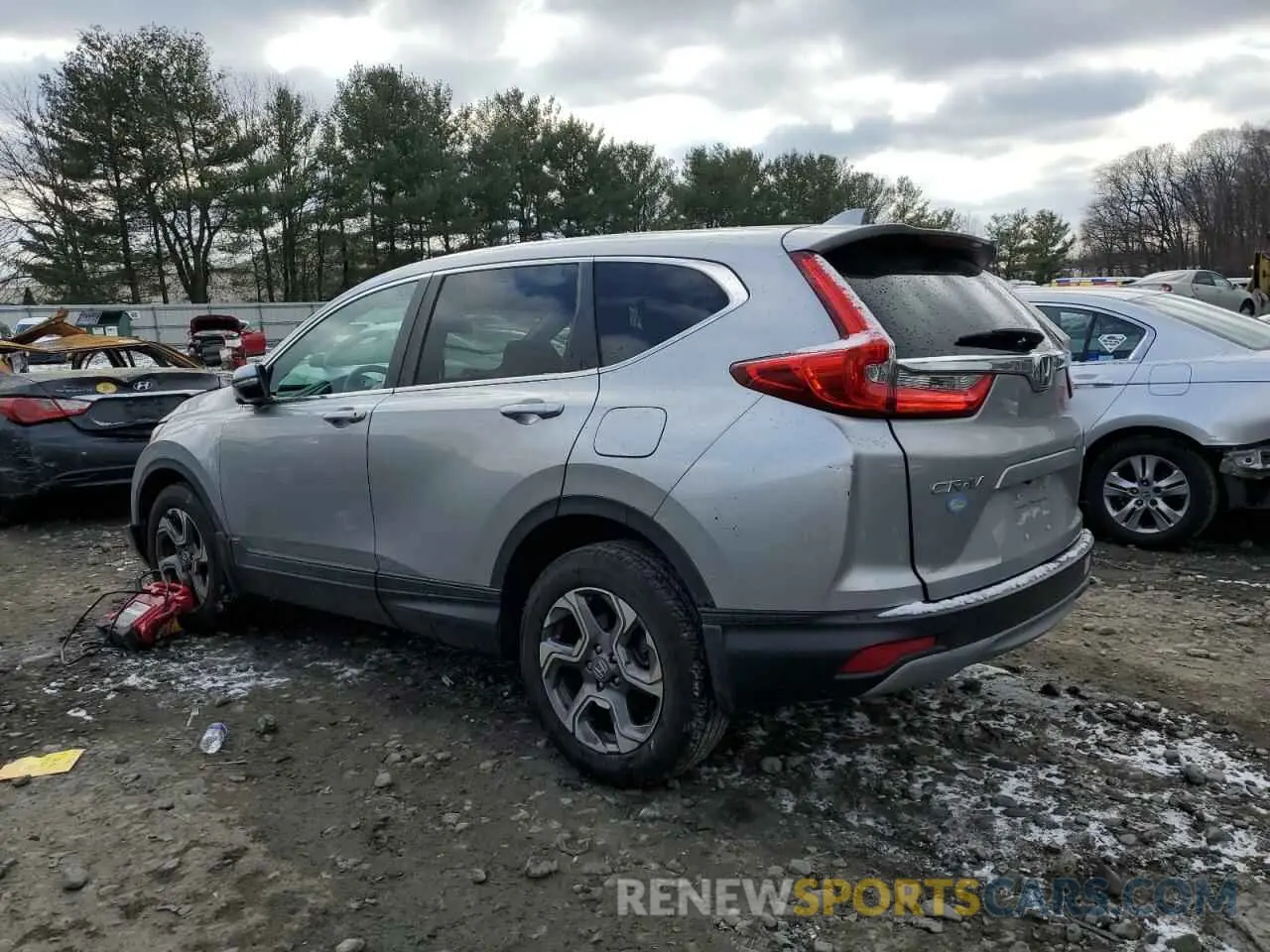 2 Photograph of a damaged car 2HKRW2H53KH640100 HONDA CRV 2019