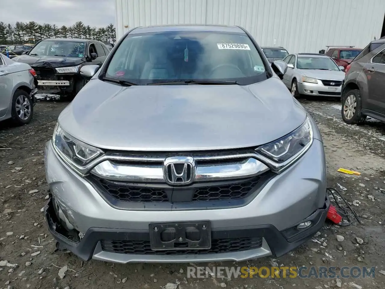 5 Photograph of a damaged car 2HKRW2H53KH640100 HONDA CRV 2019