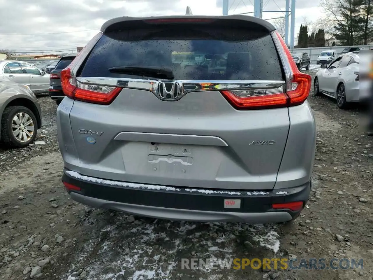 6 Photograph of a damaged car 2HKRW2H53KH640100 HONDA CRV 2019