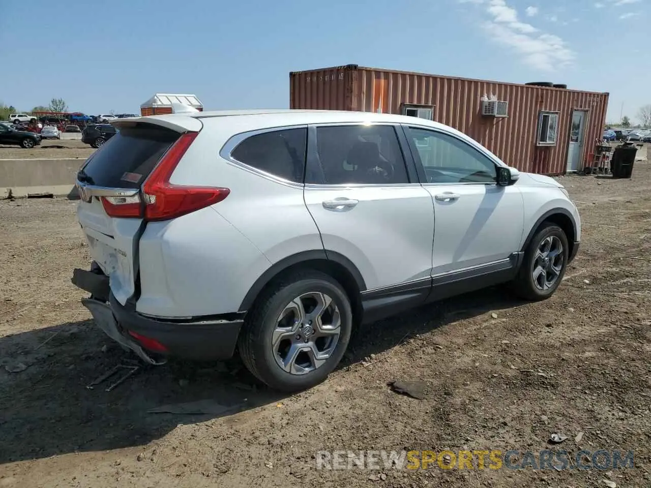 3 Photograph of a damaged car 2HKRW2H53KH665028 HONDA CRV 2019