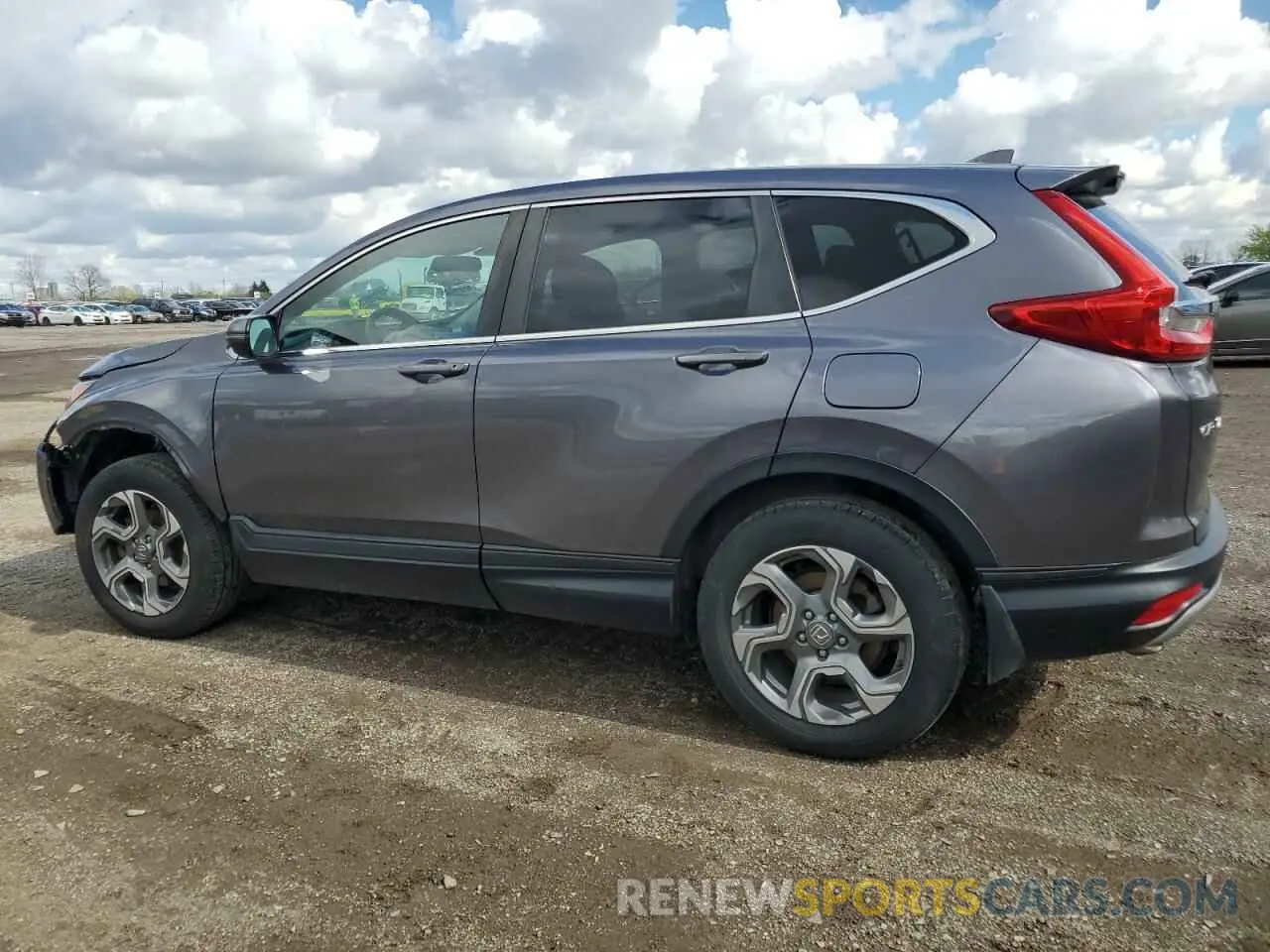 2 Photograph of a damaged car 2HKRW2H54KH122271 HONDA CRV 2019