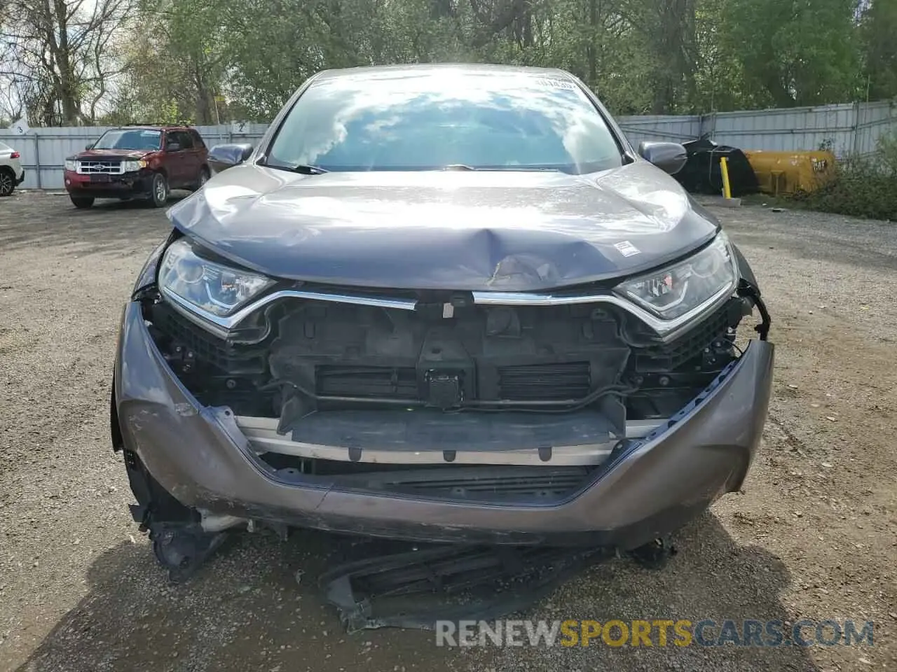 5 Photograph of a damaged car 2HKRW2H54KH122271 HONDA CRV 2019