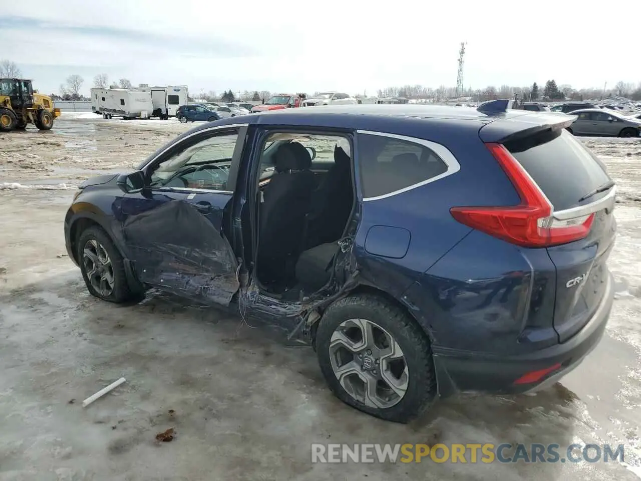 2 Photograph of a damaged car 2HKRW2H54KH146022 HONDA CRV 2019