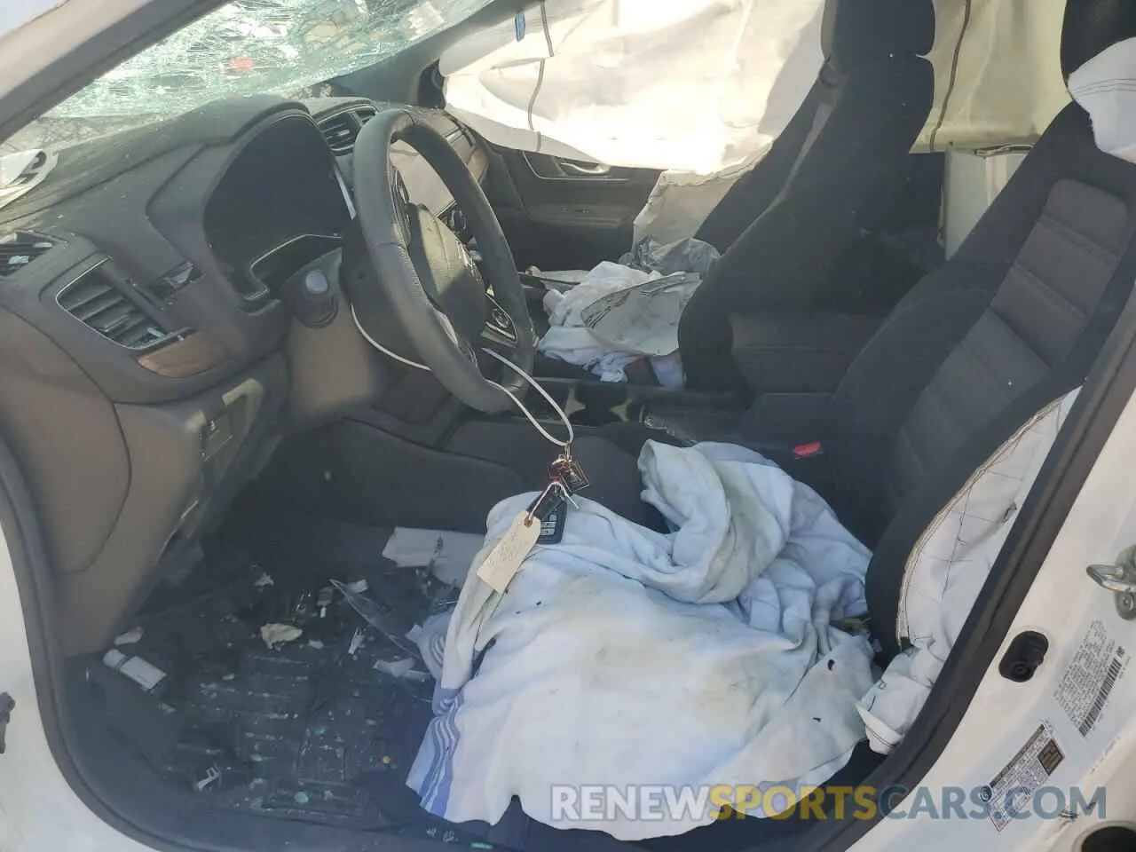 7 Photograph of a damaged car 2HKRW2H54KH652191 HONDA CRV 2019