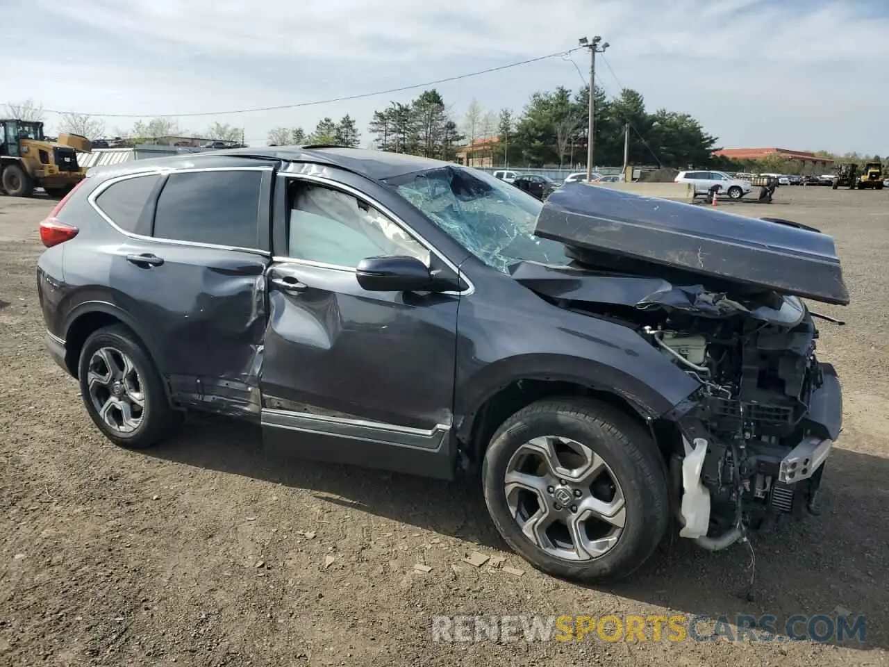 4 Photograph of a damaged car 2HKRW2H54KH666690 HONDA CRV 2019