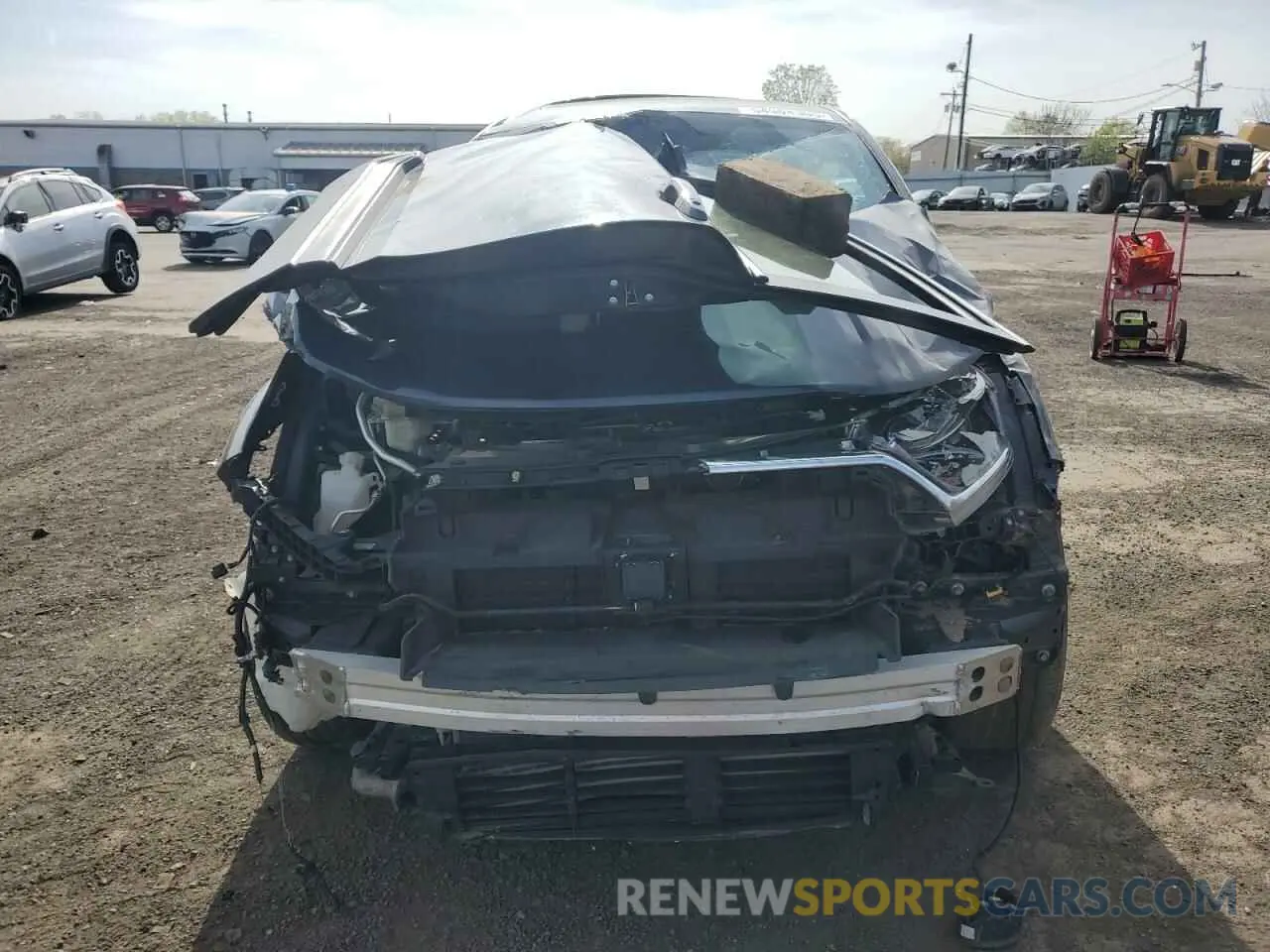 5 Photograph of a damaged car 2HKRW2H54KH666690 HONDA CRV 2019