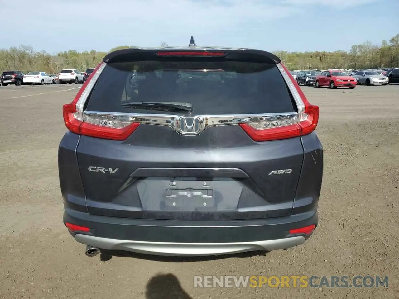 6 Photograph of a damaged car 2HKRW2H54KH666690 HONDA CRV 2019