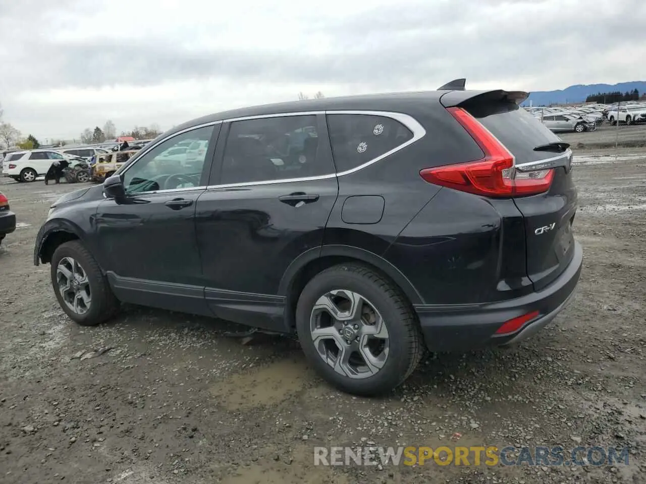 2 Photograph of a damaged car 2HKRW2H56KH617202 HONDA CRV 2019