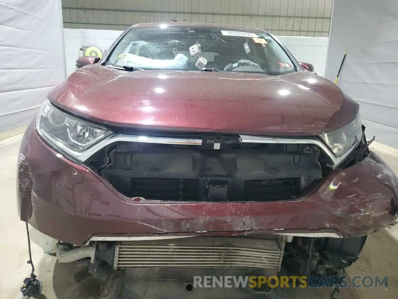 5 Photograph of a damaged car 2HKRW2H56KH662849 HONDA CRV 2019