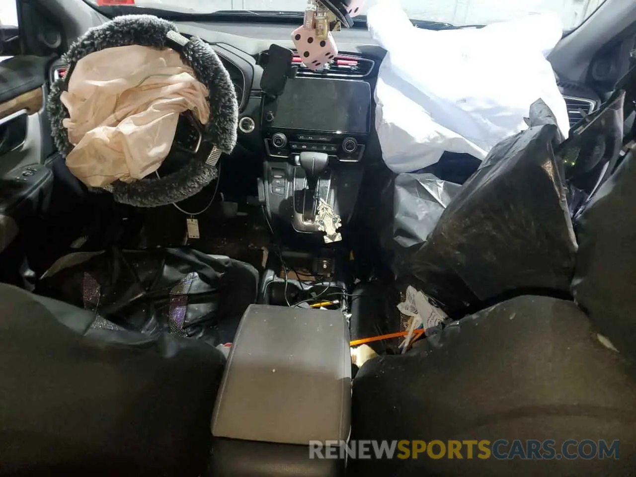 8 Photograph of a damaged car 2HKRW2H56KH662849 HONDA CRV 2019