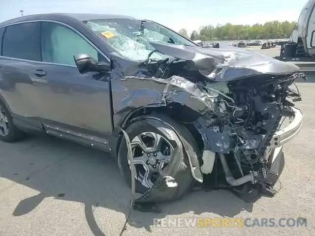 15 Photograph of a damaged car 2HKRW2H56KH675794 HONDA CRV 2019