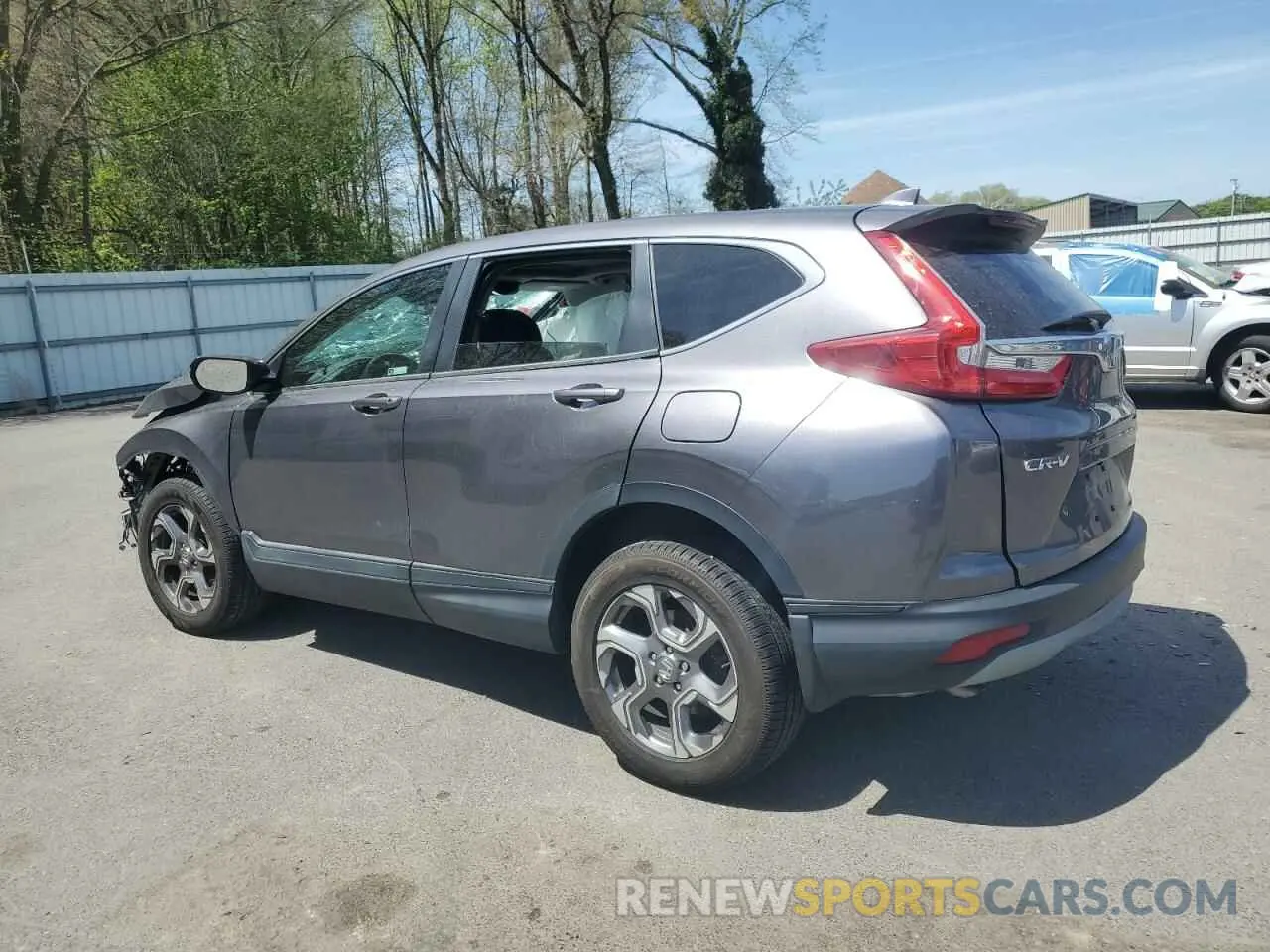 2 Photograph of a damaged car 2HKRW2H56KH675794 HONDA CRV 2019