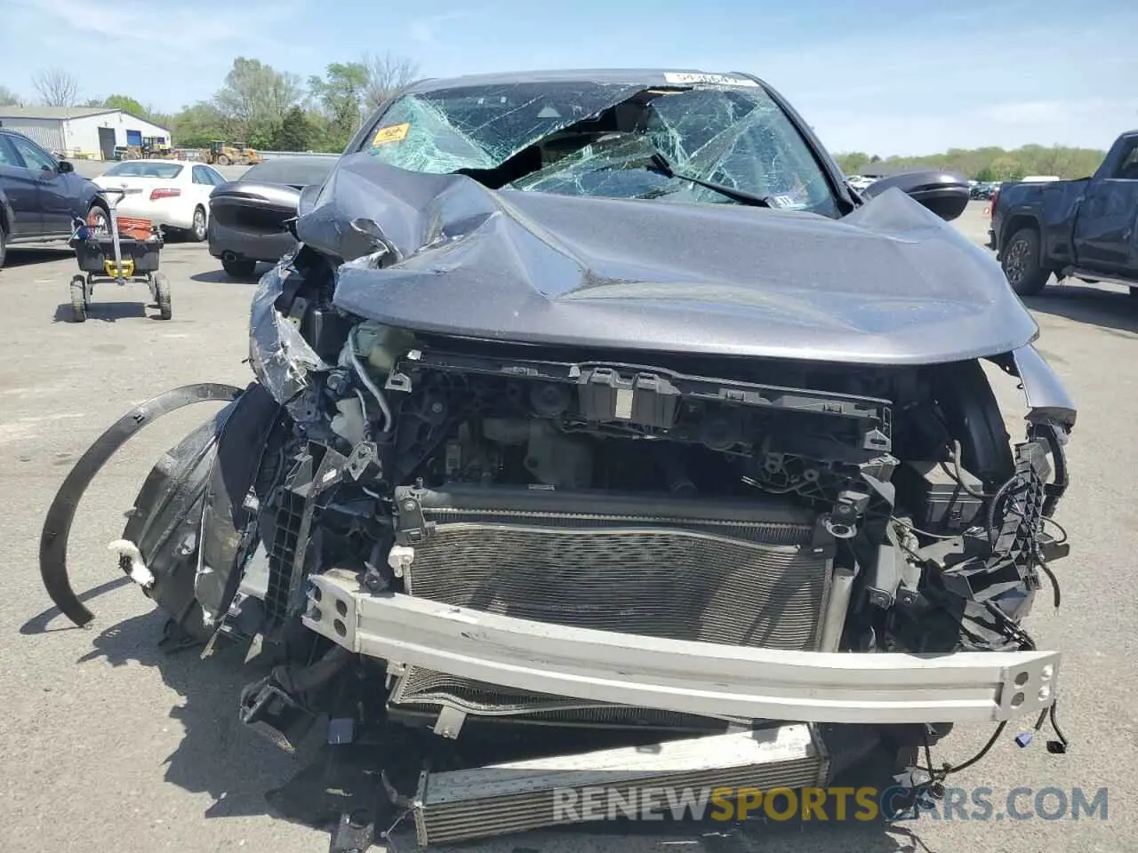 5 Photograph of a damaged car 2HKRW2H56KH675794 HONDA CRV 2019