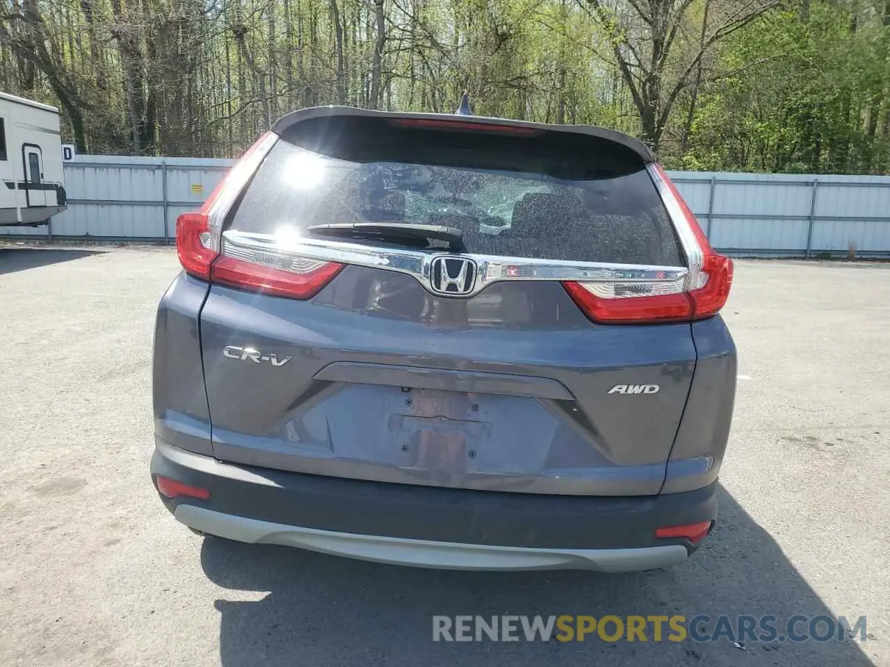 6 Photograph of a damaged car 2HKRW2H56KH675794 HONDA CRV 2019