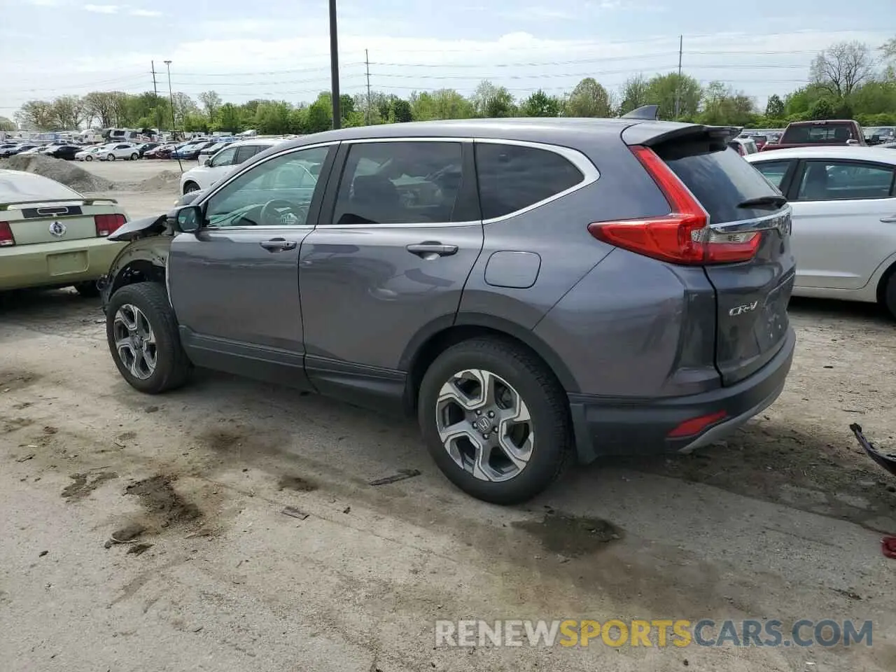 2 Photograph of a damaged car 2HKRW2H57KH630475 HONDA CRV 2019