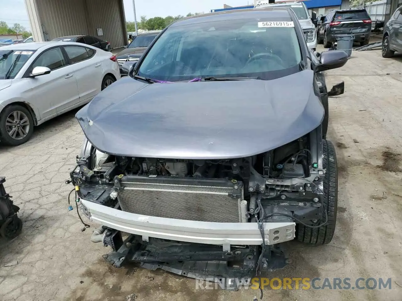 5 Photograph of a damaged car 2HKRW2H57KH630475 HONDA CRV 2019