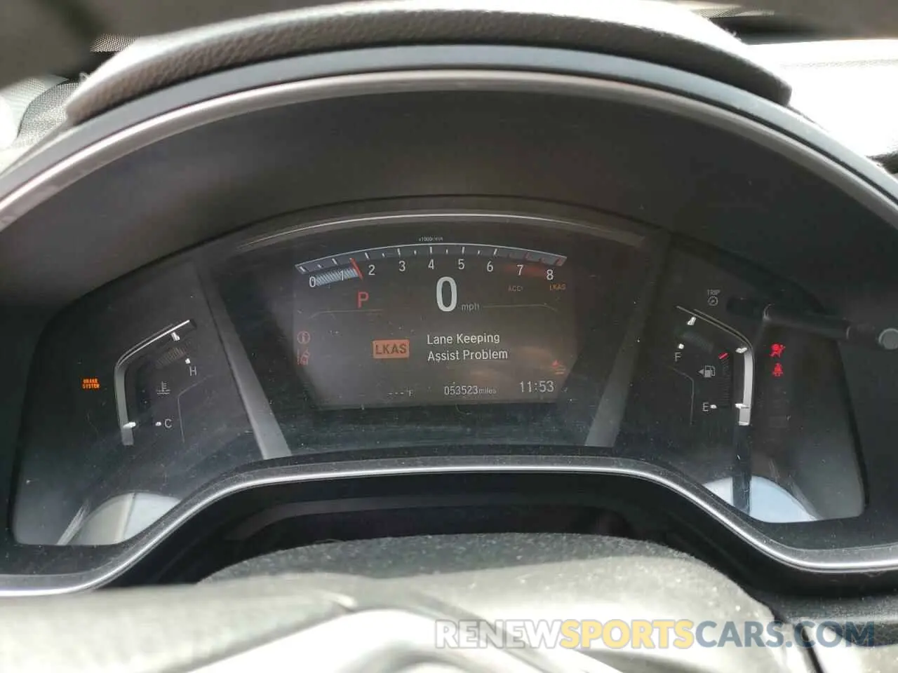 9 Photograph of a damaged car 2HKRW2H57KH630475 HONDA CRV 2019