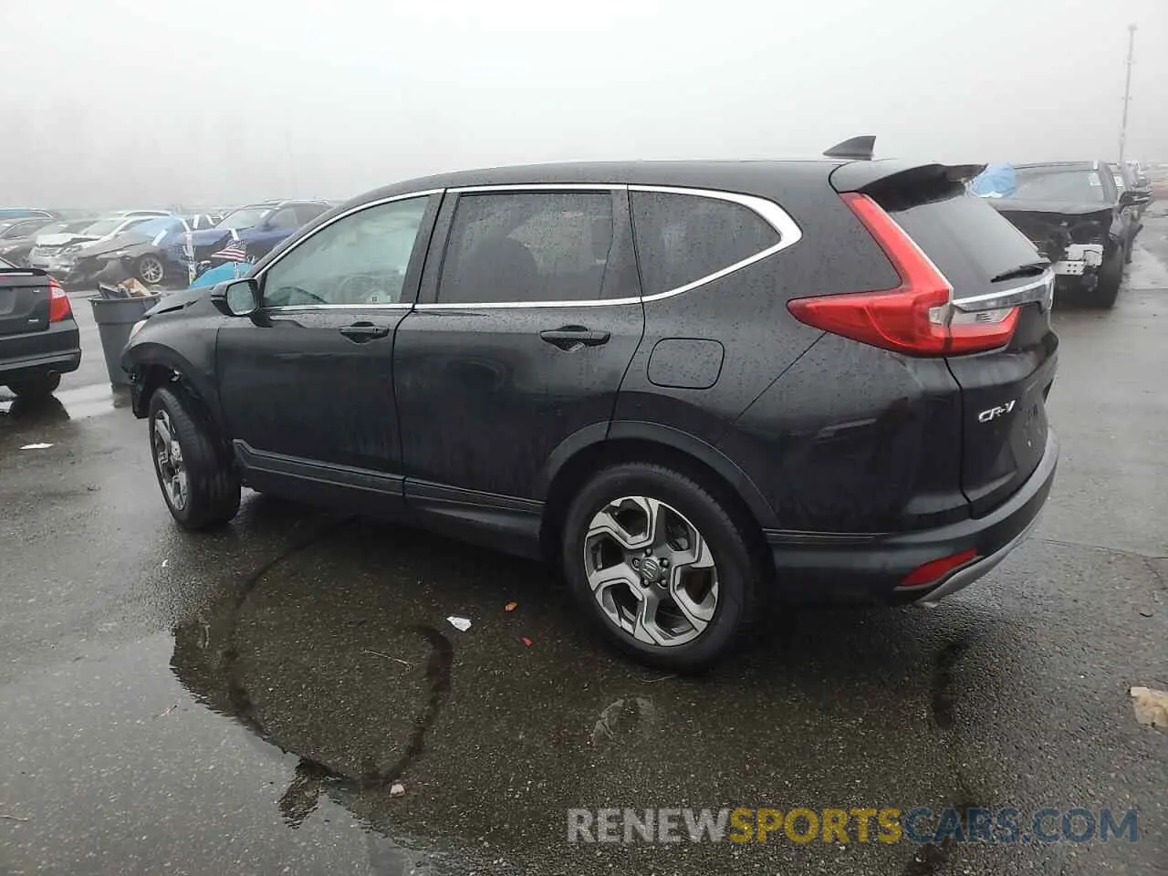 2 Photograph of a damaged car 2HKRW2H57KH664724 HONDA CRV 2019