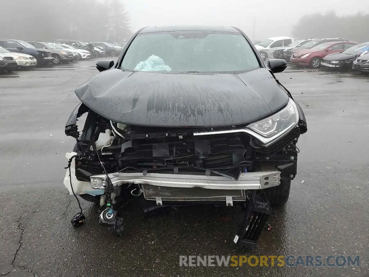 5 Photograph of a damaged car 2HKRW2H57KH664724 HONDA CRV 2019