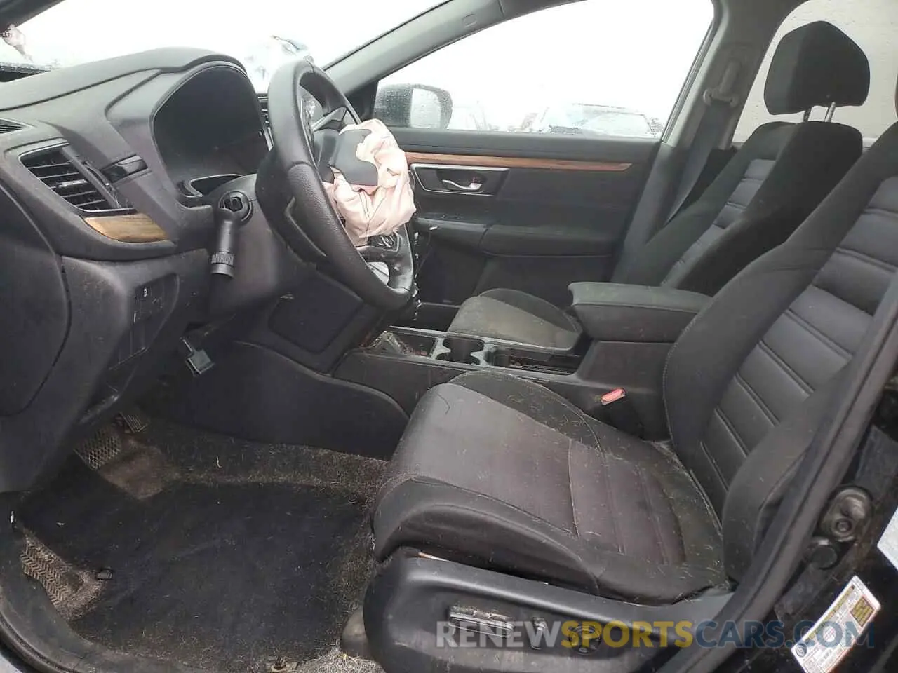 7 Photograph of a damaged car 2HKRW2H57KH664724 HONDA CRV 2019