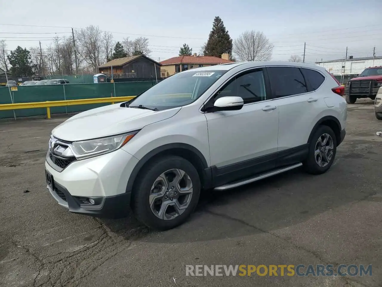 1 Photograph of a damaged car 2HKRW2H58KH603088 HONDA CRV 2019