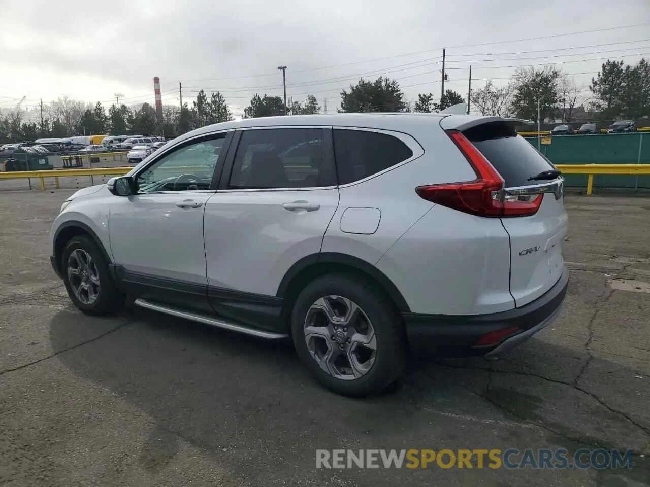 2 Photograph of a damaged car 2HKRW2H58KH603088 HONDA CRV 2019