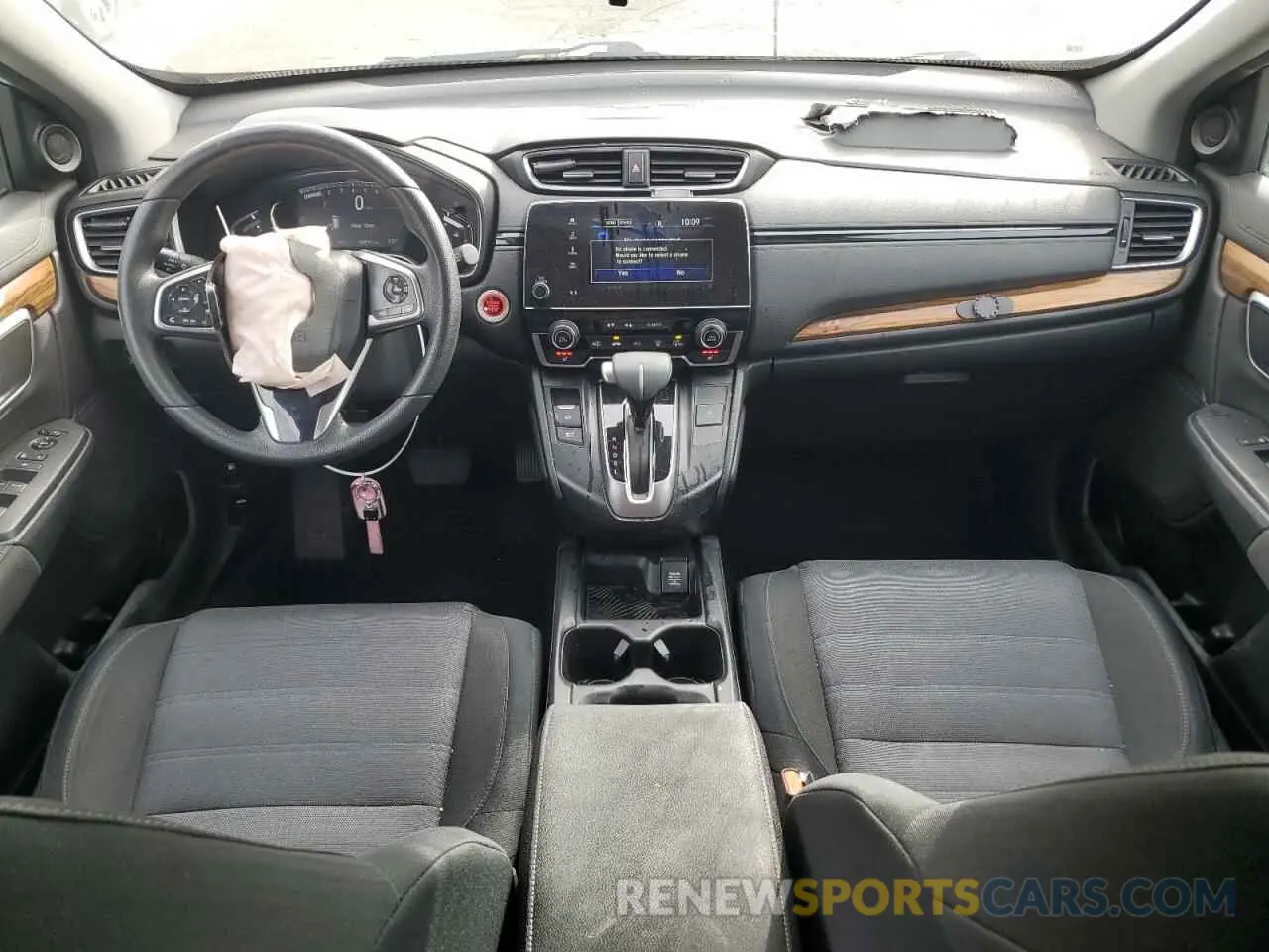 8 Photograph of a damaged car 2HKRW2H58KH603088 HONDA CRV 2019
