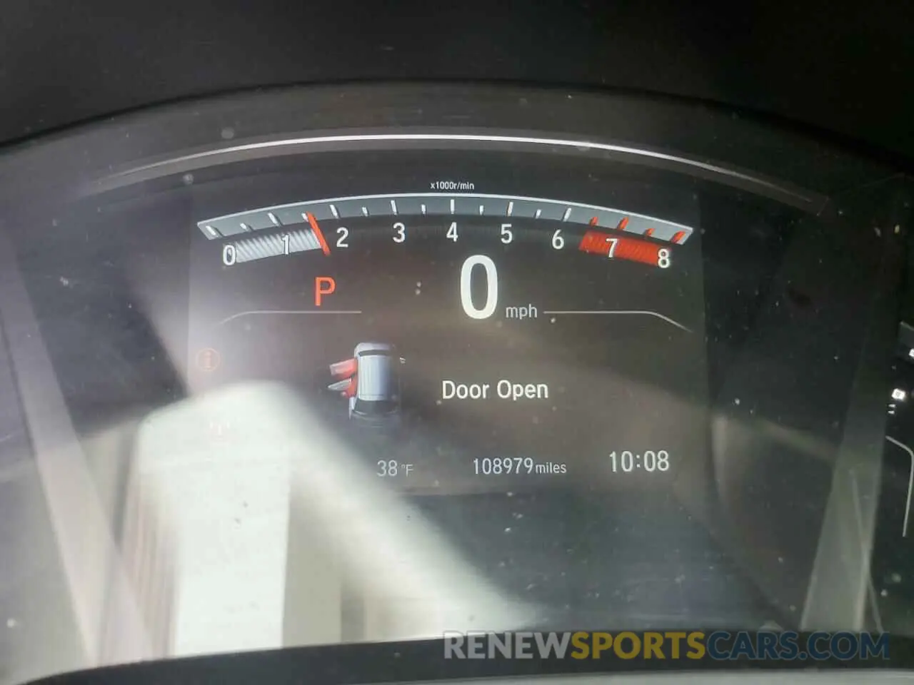 9 Photograph of a damaged car 2HKRW2H58KH603088 HONDA CRV 2019