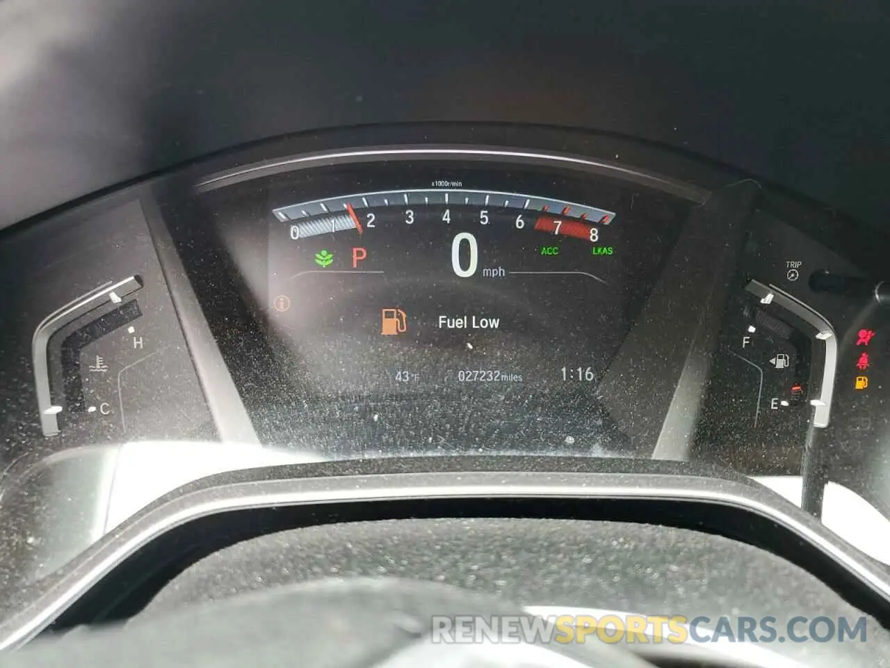 9 Photograph of a damaged car 2HKRW2H58KH636026 HONDA CRV 2019