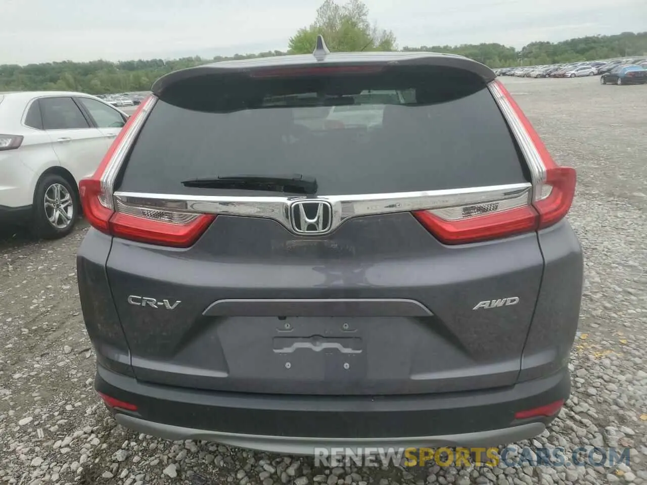 6 Photograph of a damaged car 2HKRW2H58KH667311 HONDA CRV 2019