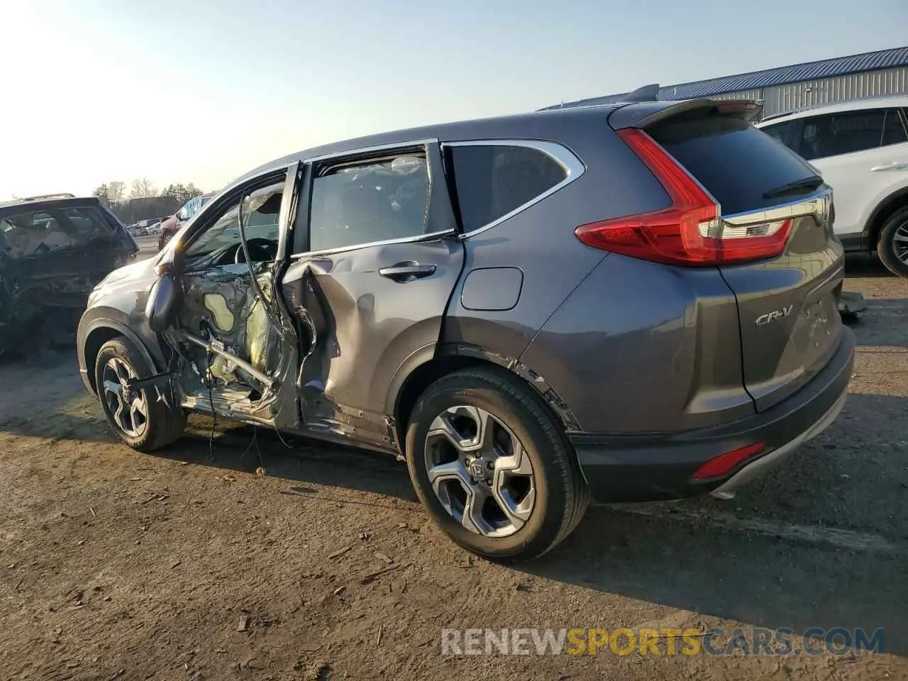 2 Photograph of a damaged car 2HKRW2H58KH675800 HONDA CRV 2019