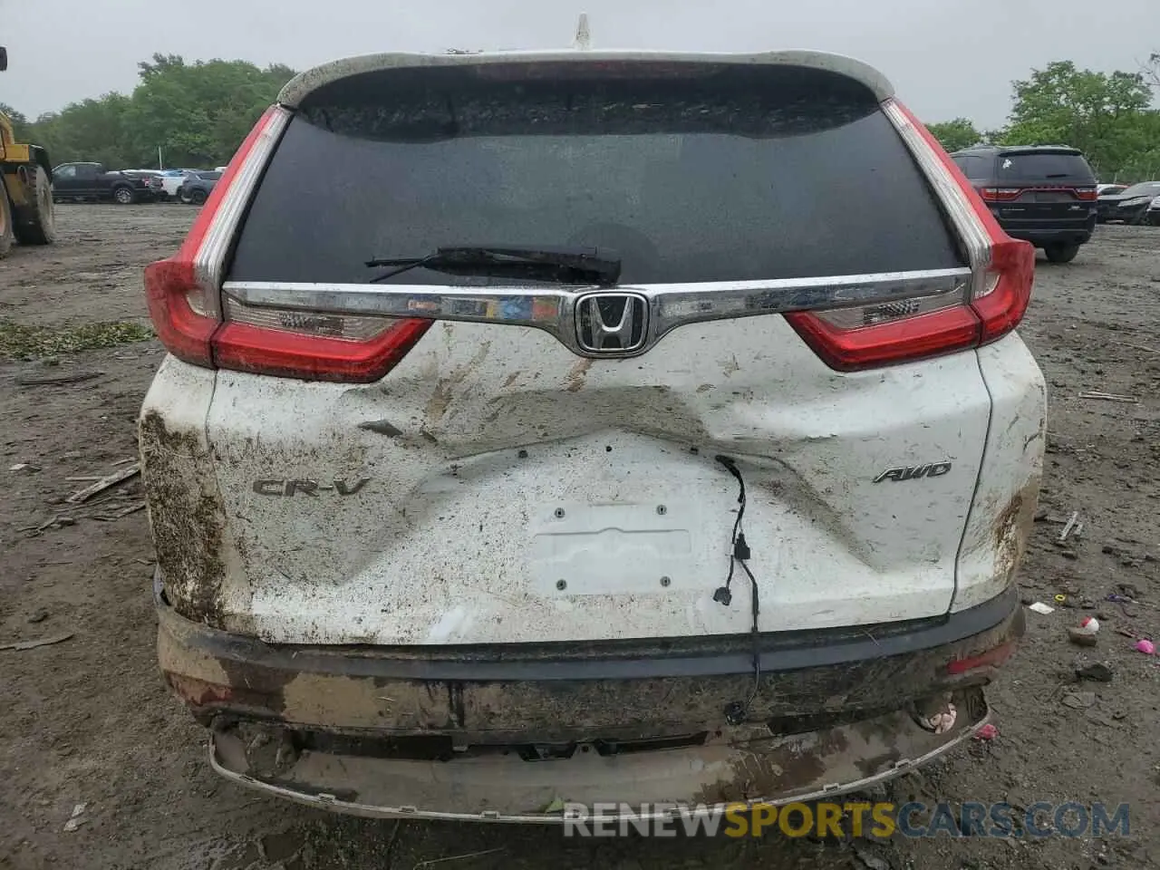 6 Photograph of a damaged car 2HKRW2H59KH613032 HONDA CRV 2019