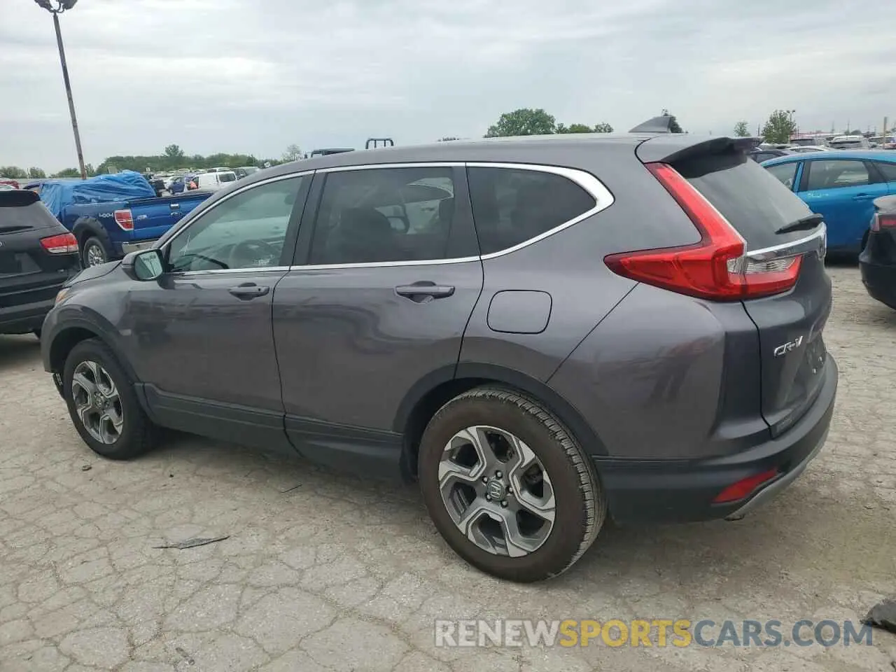 2 Photograph of a damaged car 2HKRW2H59KH663753 HONDA CRV 2019