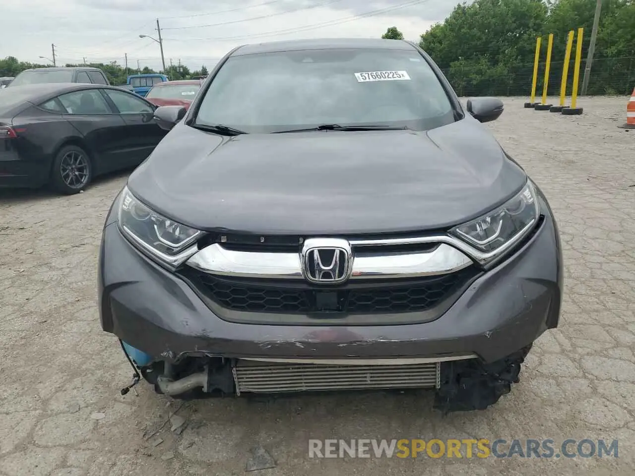 5 Photograph of a damaged car 2HKRW2H59KH663753 HONDA CRV 2019